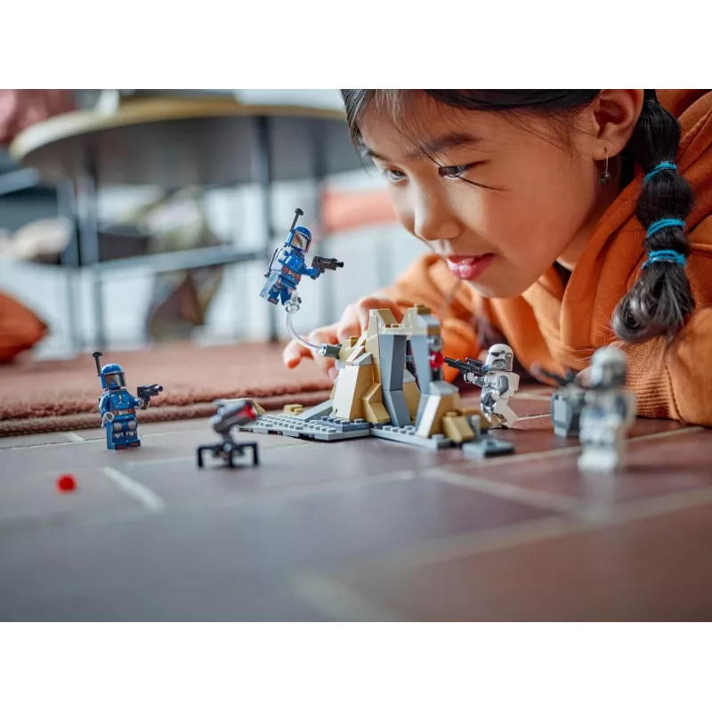 Ehitusmänguasi LEGO Star Wars Ambush on Mandalore Battle Pack 75373 — 4 minifiguuri, 109 osa, vanus 6+