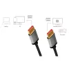 LogiLink CDA0106 DisplayPort-kaabel must hall 3 m