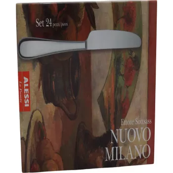 Söögiriistade komplekt Alessi Nuovo Milano 1 tk Roostevaba teras 5180S24M