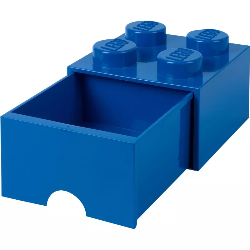 LEGO Brick Drawer 4 Blue, hoiukast sinine