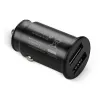 Autolaadija everActive CC-25C 2x USB-A + USB-C, 12 W, auto USB-toiteadapter