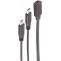 USB-kaabel ShiverPeaks BS13-20020 USB 2.0 0,3 m 2x USB-C must