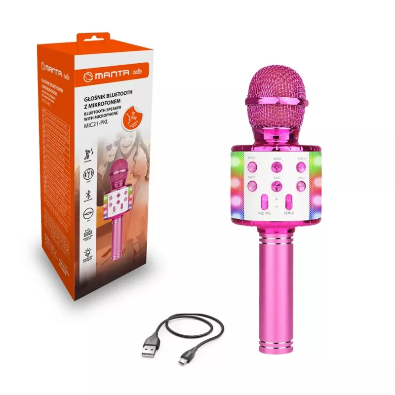 Manta MIC21-PKL roosa