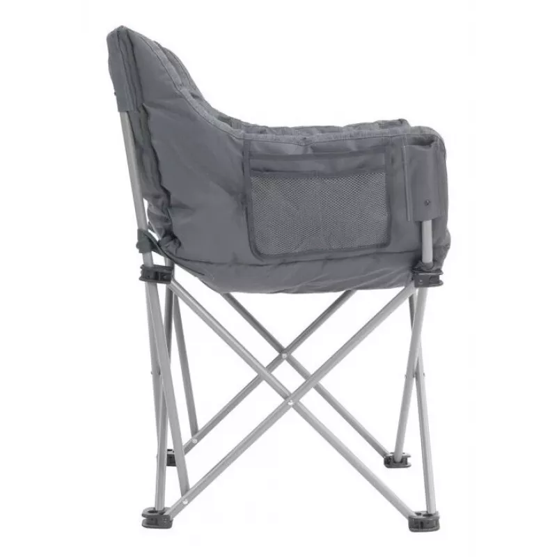 Matkatool Outwell Sardis Lake Chair 470474 — 4-jalgne kokkupandav tool, max kandevõime 150 kg, Must/Hall