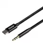 Audio kaabel Savio CL-188 2m Must Male to Male