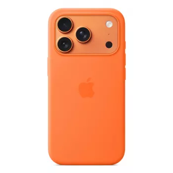 Silikoonümbrise Apple iPhone 17 Pro MagSafe oranž kate