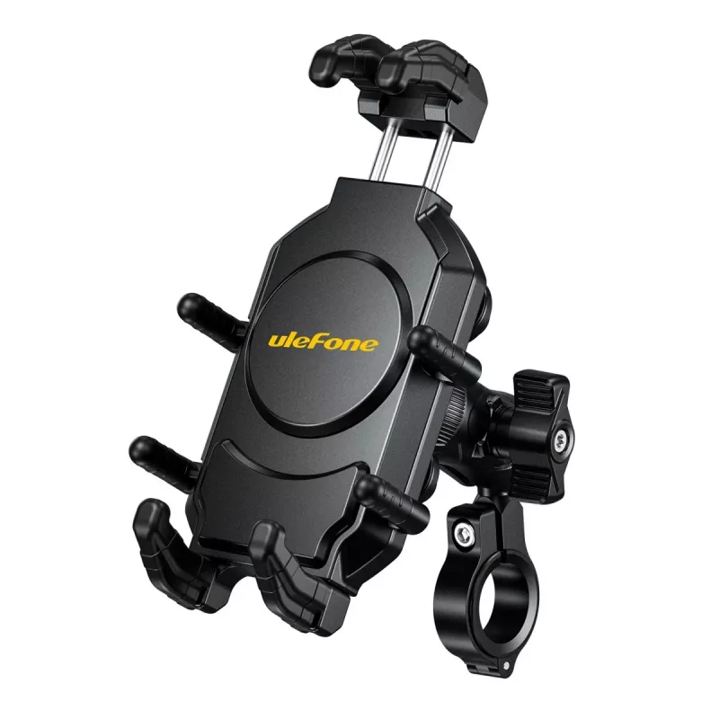 Passiivne hoidik UleFone Armor Mount Pro mobiiltelefonidele — kronsteinikinnitus, jalgrattale ja motorollerile, must