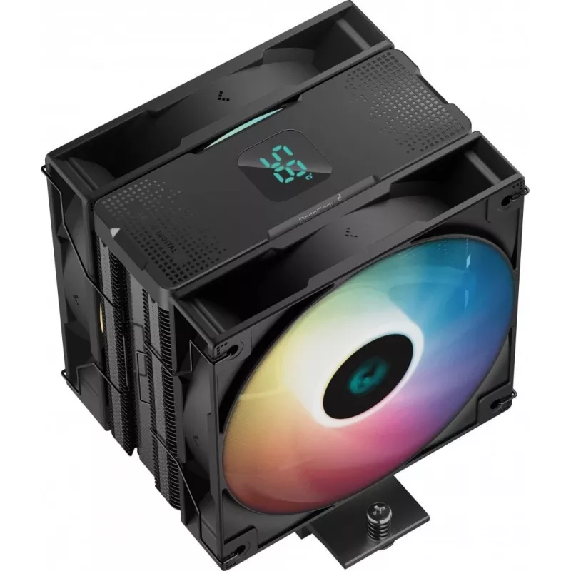 DeepCool AG400 Digital Plus protsessori õhkjahuti 12 cm Must 1 tk