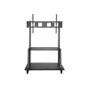 LOGILINK BP0085 TV monitor cart 60-105inch height adjustable 150kg max.