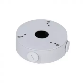 Ühenduskarp DAHUA PFA13G — siseruumidesse, valge, Ø11,2 cm, kõrgus 36 mm, max koormus 2 kg
