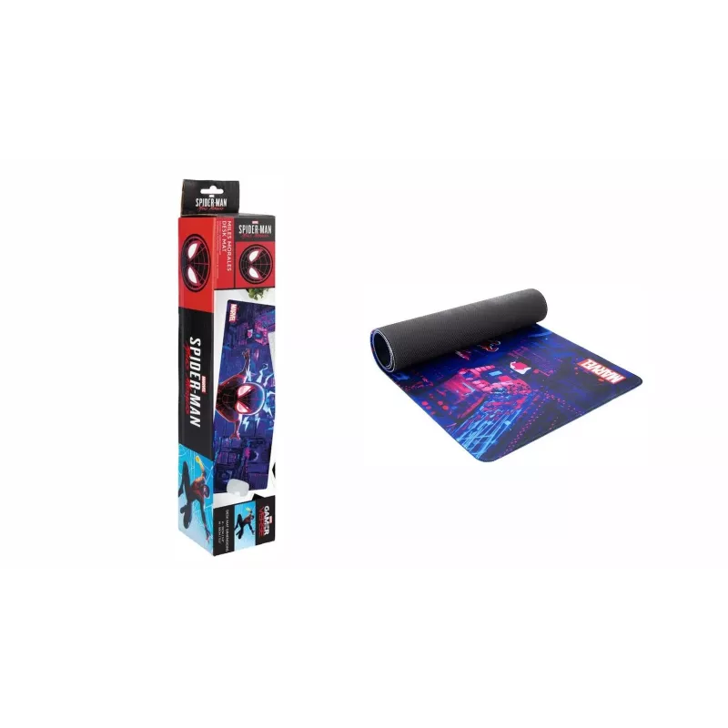 Lauamatt Paladone Spiderman Miles Morales — suur mängu-/tööpind, libisemiskindel alus