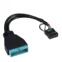 Inter-Tech 88885217 sisemine USB-kaabel