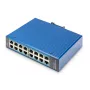 Digitus 16 pordiga Gigabit Ethernet võrgulüliti, tööstuslik, haldamata