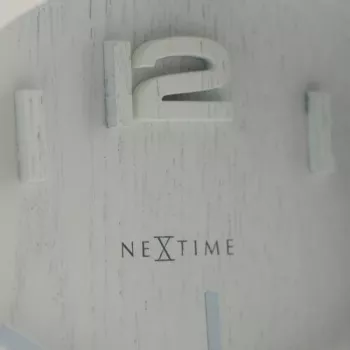 NeXtime kell 5192wi Wood Wood Small 22x20 cm, sein, valge