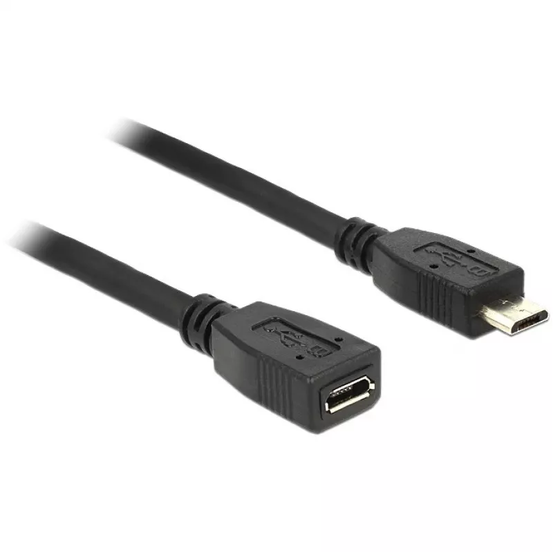 USB-kaabel Micro-USB B DeLOCK 83567 0,5 m