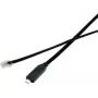 Renkforce RF-4379722 kaabelliidese/adapteri USB USB-C RJ-45 must (RF-4379722)