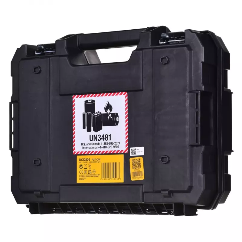 PUUR-KRUVIKEERAJA Dewalt DCD805P2T 18V 2X5,0AH BL Tstak
