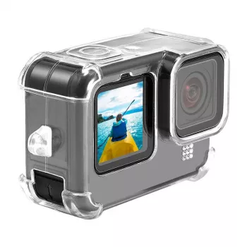 Korp koos objektiivikaane ja kaelarihmaga PULUZ GoPro Hero 9 / 10 / 11 jaoks