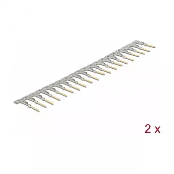 Krimpkontaktid D-Sub HD isastele pistikutele 40 tk DeLOCK 66732