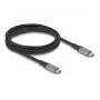 USB-kaabel DeLOCK 81192 USB4 Gen 2x2 2m USB C Must Hall