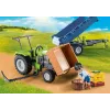 Playmobil Combine harvester koos haagisega - Roleplay ja kujutlusvõime arendamine lastele vanuses 6-9 - Fat Brain Toys