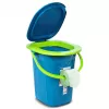 GreenBlue GB320BL kaasaskantav reisi-tualettpott, iste, telkimine, festival, käepide, kaas, vastupidav, stabiilne, 19L