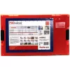 FixTainer - DUOPOWER & DUOSEAL + kruvid, seinapistik helehall/punane, 275-osaline