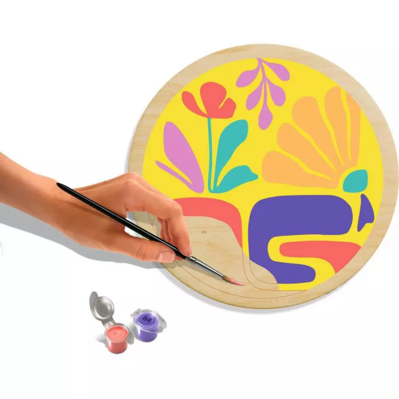 Puslekomplekt Ravensburger CreArt Wooden - Organic Vibrations, puidust loominguline puslekomplekt