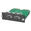HPE - laiendusmoodul - kohaliku ühenduse moodul - laiendusmoodul - 10GBase-CX4 x 2 - HPE jaoks - 5120-24, 5120-48, 5500-24, 5500-48