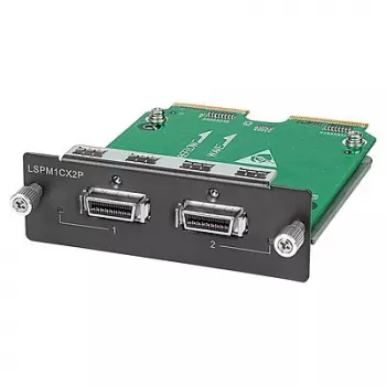 HPE - laiendusmoodul - kohaliku ühenduse moodul - laiendusmoodul - 10GBase-CX4 x 2 - HPE jaoks - 5120-24, 5120-48, 5500-24, 5500-48