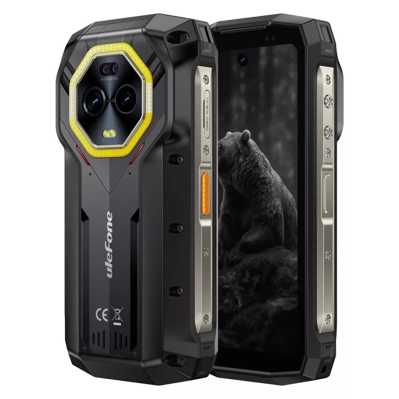 Nutitelefon UleFone Armor Mini 20 5,5-tolline 8 GB muutmälu 256 GB salvestusruum must