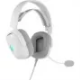 QPAD GAMIAC HS71 peakomplekt, juhtmega, peapaelaga, USB USB-C, ümberkõrvaklapid, 20–20000 Hz, 2,2 m kaabel, valge