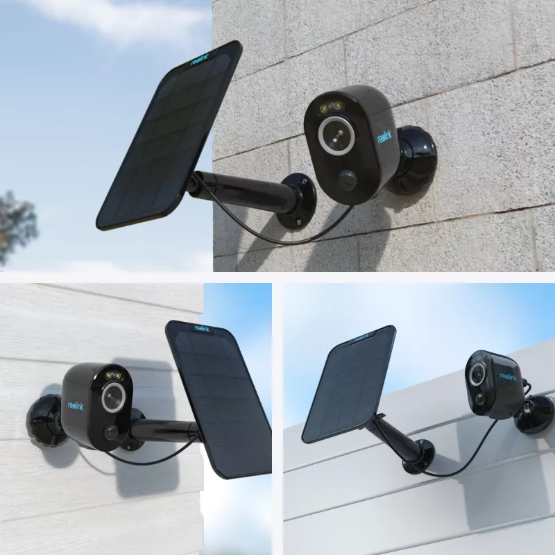 Reolink Argus Series B330 Wi-Fi turvakaamera must, 5 MP (2880x1616), akutoitega, IP65 ilmastikukaitse, värviline öönägemine, intelligentne tuvastus