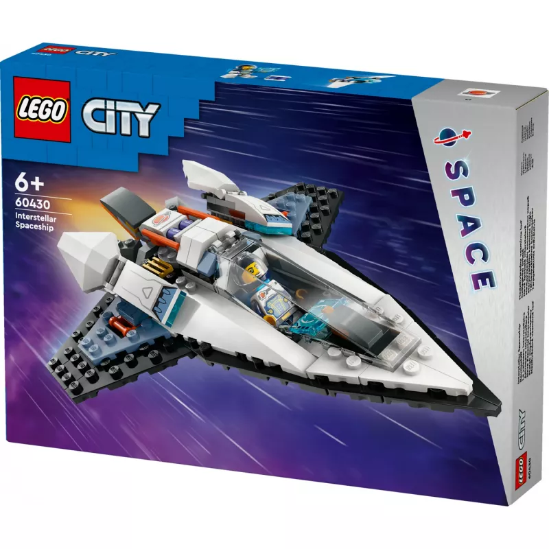 LEGO City ehituskomplekt Kosmoselaev 60430 — 240 detaili, 1 minifiguur, vanusele 6+, 170×220×40 mm