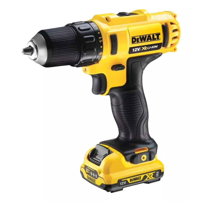 DeWALT DCD Keyless 10.8V juhtmeta puur-keeraja Li-Ion, Euro pistik