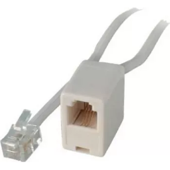 Modulaarne RJ ISDN-telefonipikendus ShiverPeaks 70226-8/4W 8/4 Western-pistikuga