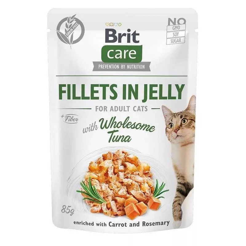 Märg kassitoit kotikestes Brit Care FJ Flavour Box tarretises 12 x 85 g