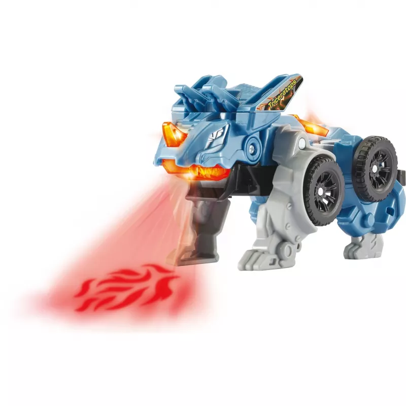 Switch & Go Dinos - Fire-Mini-Triceratops, mängufiguur