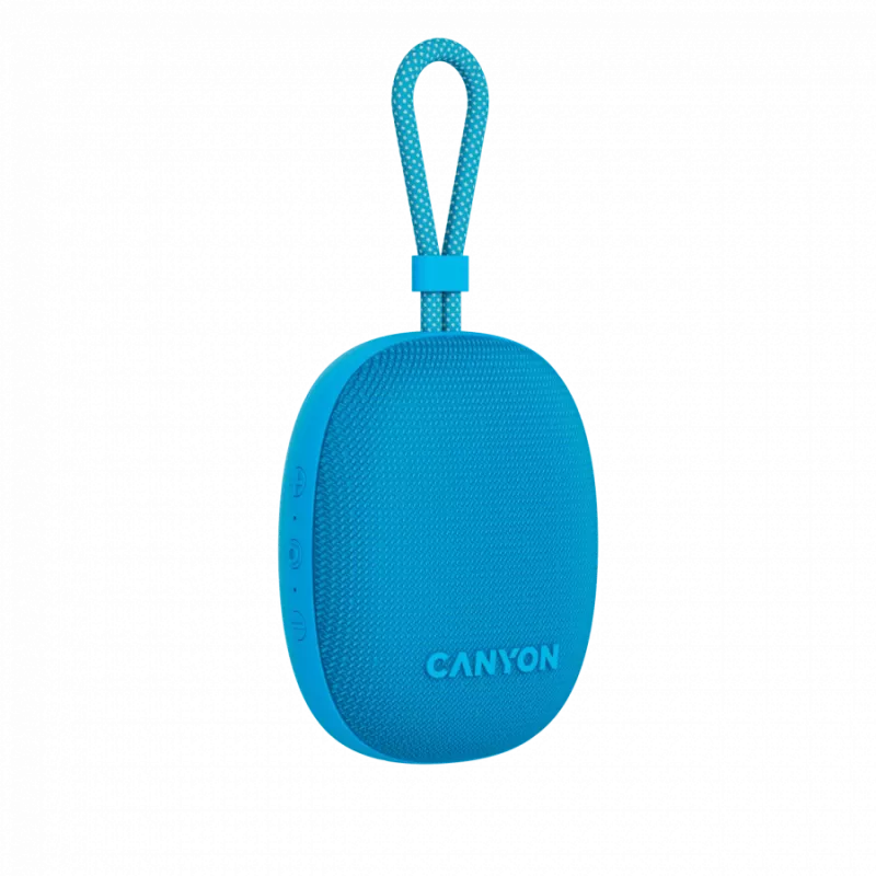 Canyon OnMove 12 – kaasaskantav Bluetooth v5.3 kõlar – 5W – TWS – IPX7 – 12 tundi – USB-C laadimine