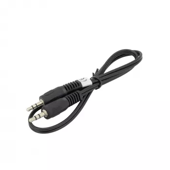 SBOX AUDIO KAABEL 3,5 mm isane-isane 0,5 m must