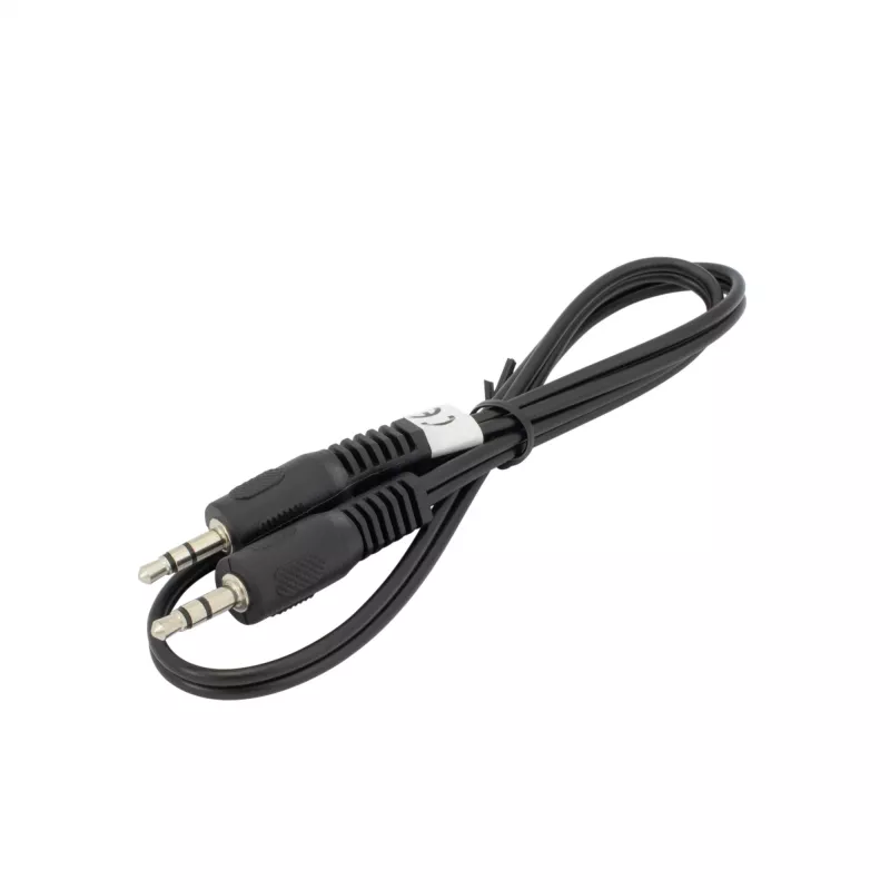 SBOX AUDIO KAABEL 3,5 mm isane-isane 0,5 m must