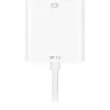 DisplayPort-DVI adapterkaabel Sharkoon 0,15 m valge — DisplayPort 1.2 DVI-le