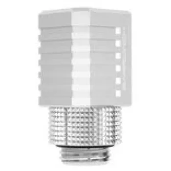 Barrow 90° adapter G1/4 IG – G1/4 IG, mudel FBFTWT90-V2 S, hõbedane, pöörlev liitmik vedelikjahutusele