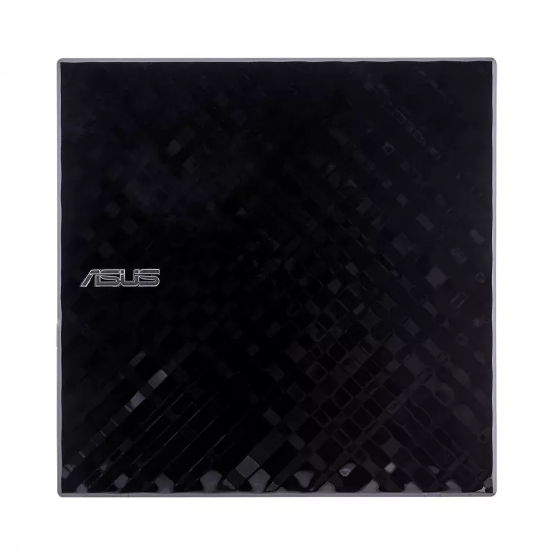 Väline DVD±RW optiline kettaseade ASUS SDRW-08D2S-U Lite, USB 2.0, must, 24x CD / 8x DVD, 142×142×20 mm