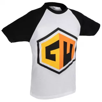 Global Masters T-särk GM Logo - Valge (XL)