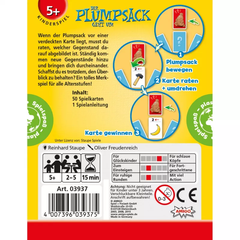 Der Plumpsack geht um, mälumäng