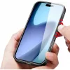 Kaitsev telefoniümbris Nevox StyleShell NYLO iPhone 17 jaoks, 6,3 tolli, must