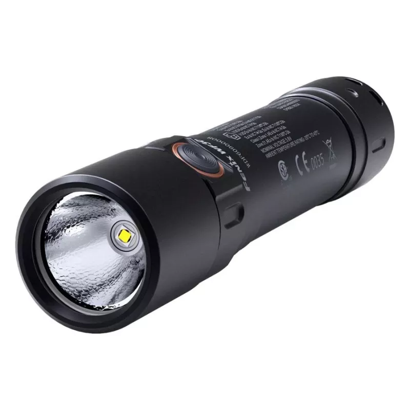 Pea-lamp Fenix WF30RE must LED IP68 120h akukestvus
