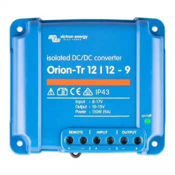 Toiteplokk Orion-Tr 12/12-9A ORI121210110R 110W, DC-DC muundur 12V 12V-le 9A