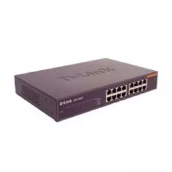 D-Link DES-1016D haldamata, 16 pordiga 10/100 Mbit/s lüliti SOHO/töörühmadele